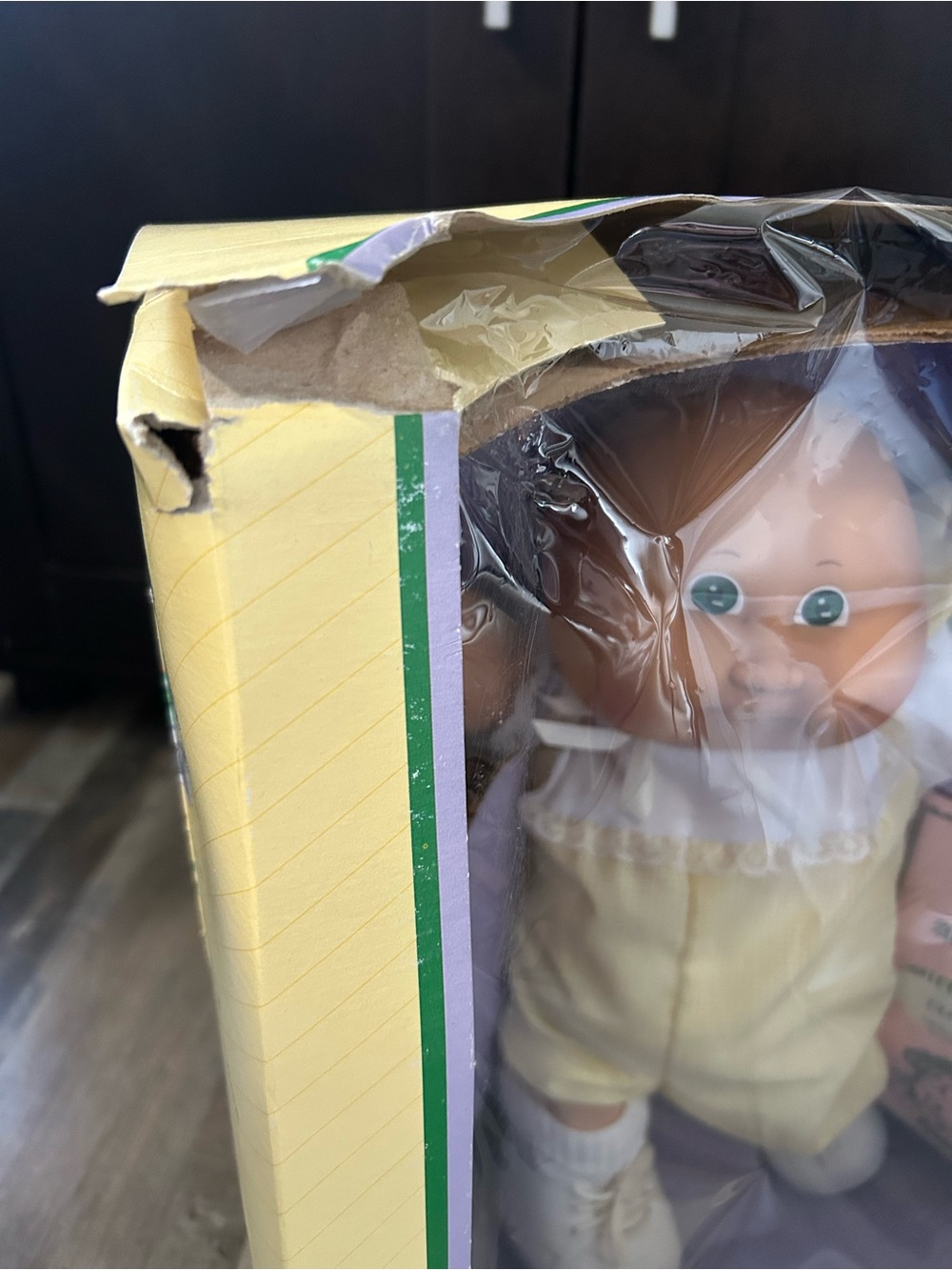 Cabbage Patch Kids Preemie Baby Doll in Yellow Outfit - 1985 - Picture 3 of 10